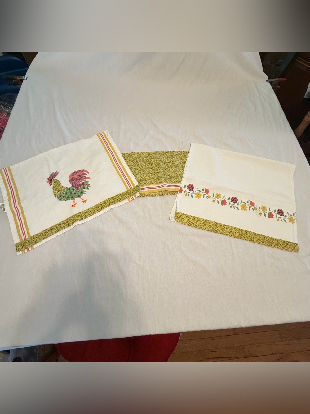 Vintage Martha Stewart Kitchen Tea Towels Set of 3